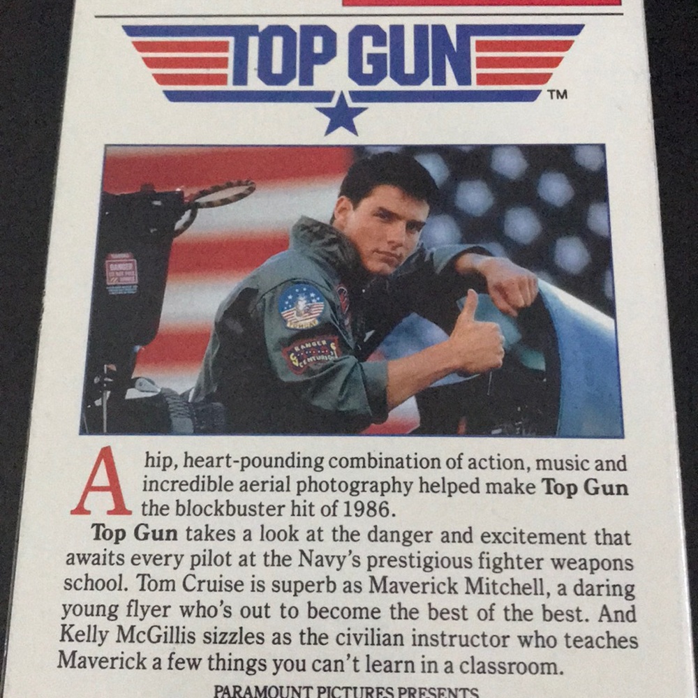 TOP GUN VHS. - Picture 10 of 11